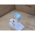 Echt zilveren ring met Larimar